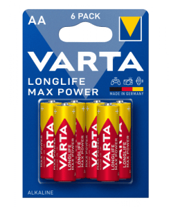 VARTA (συσκ.6) LONGLIFE MAX POWER 6 AA